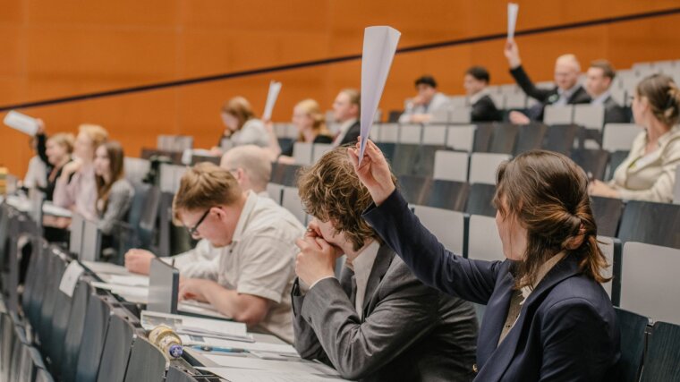 Delegates at SChillerMUN 2024