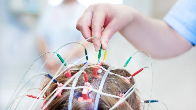 Electroencephalography (EEG) for measurement and imaging of electrical activity in the brain