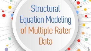 Buchcover "Structural equation modeling of multiple rater data"