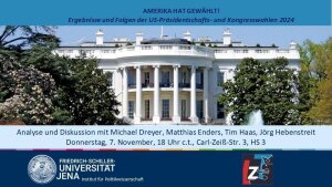 Einladung zur Analyse der US Präsidentschaftswahl 2024