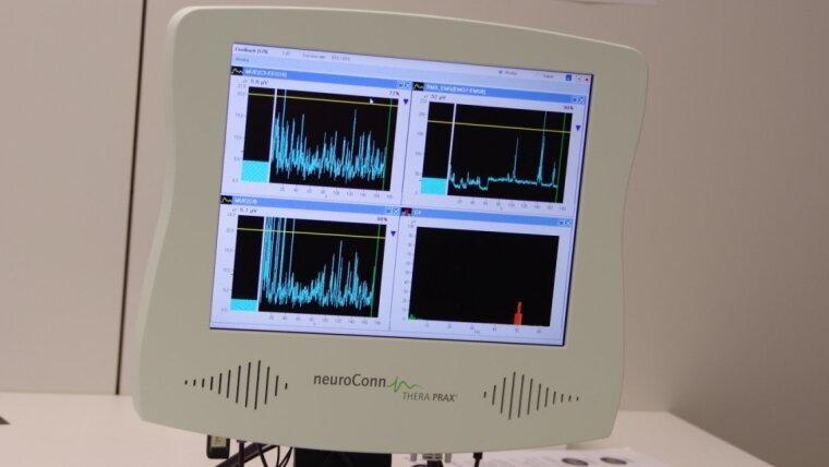 Hirnaktivität während Neurofeedback