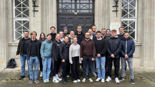 Gruppenfoto der Studenten