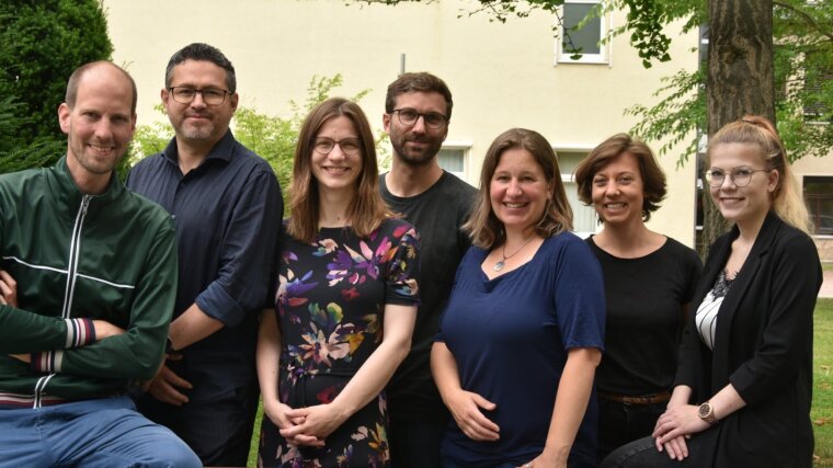 Group shot of the Junior Research Group BioInequalities