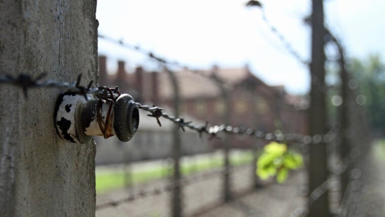 Zaun vor Auschwitz